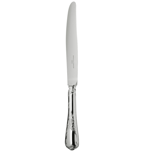christofle Couteau de table en argent massif