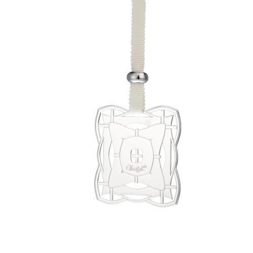 christofle Celebration ornament Rectangle - Silver plated