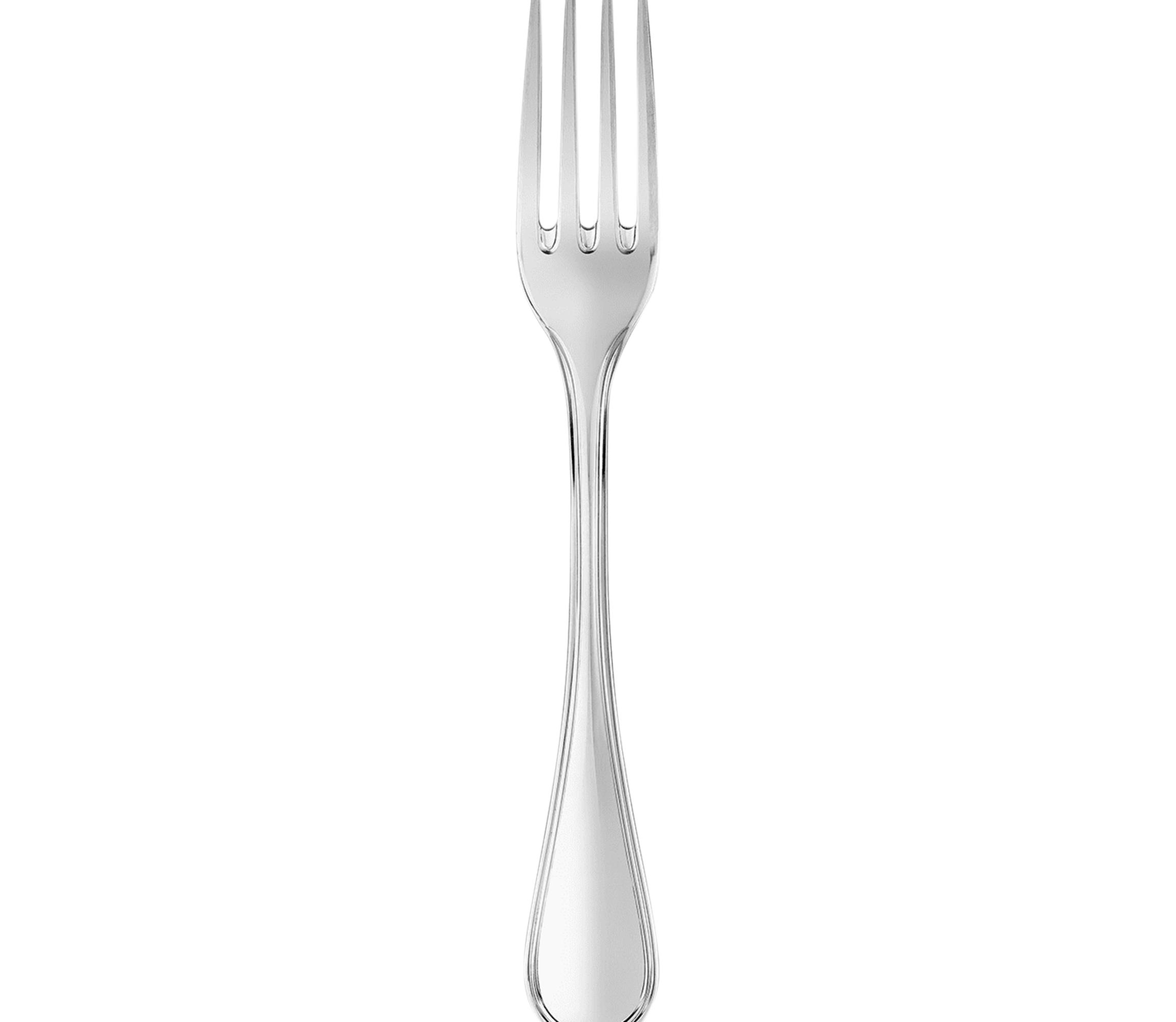 christofle Fourchette de table en acier