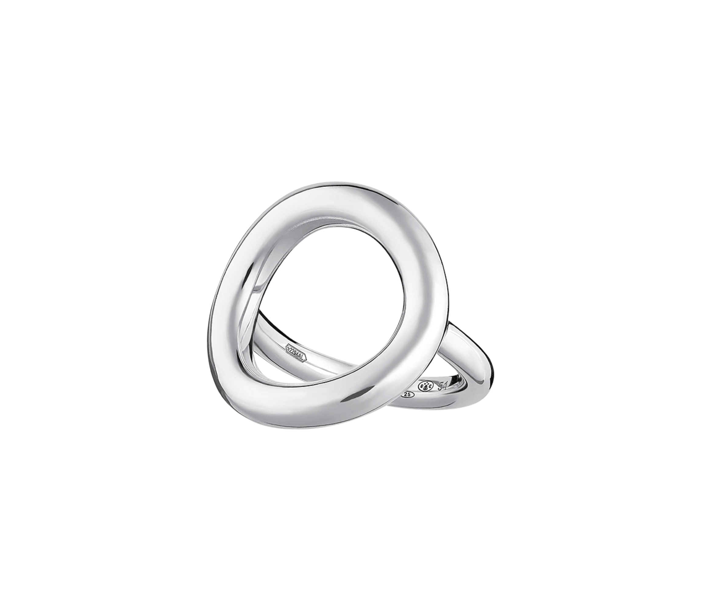 christofle Bague anneau Idole en Argent massif, Andrée Putman x Christofle