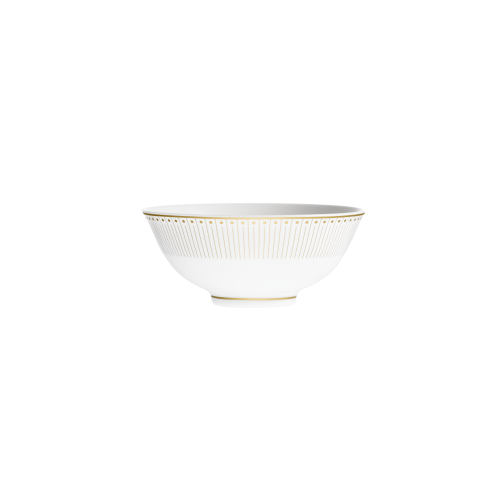 christofle porcelain chinese rice bowl gold finish 0