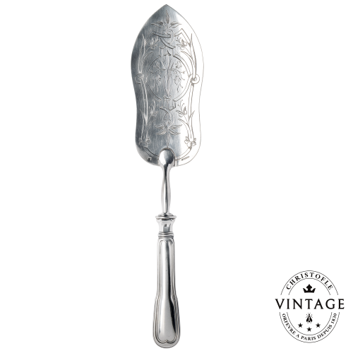 christofle Vintage Silvered Fish Trowel