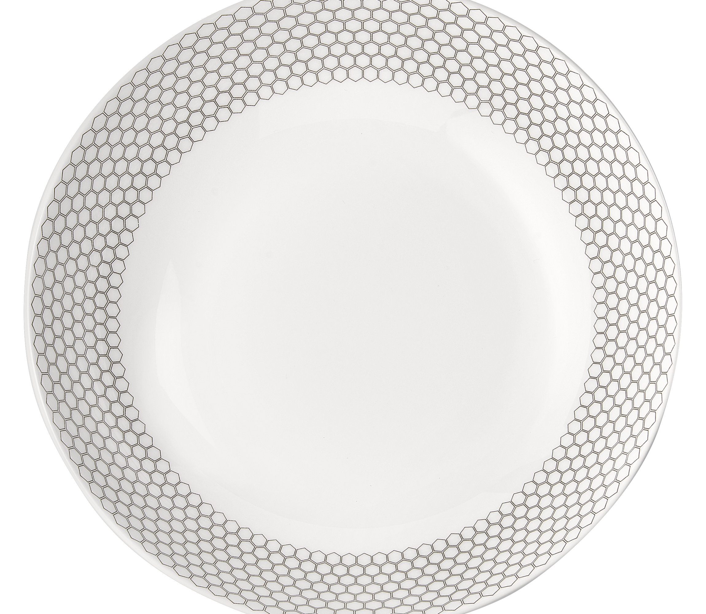 christofle Assiette creuse à calotte en porcelaine