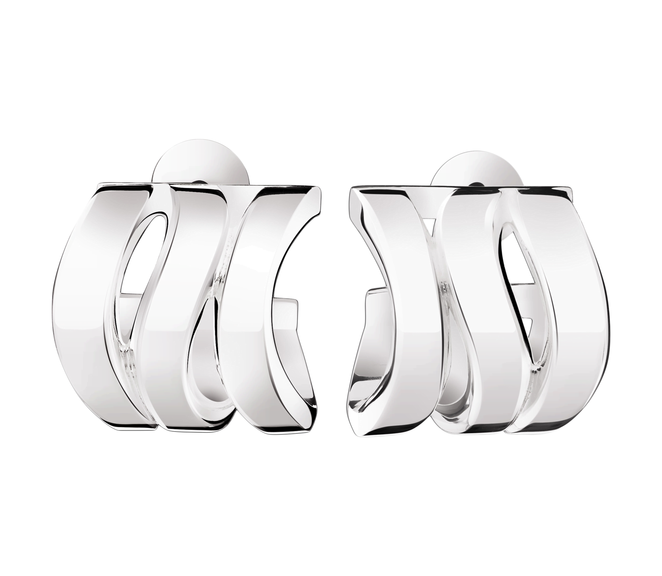 christofle Sterling silver Small Hoop Earings 