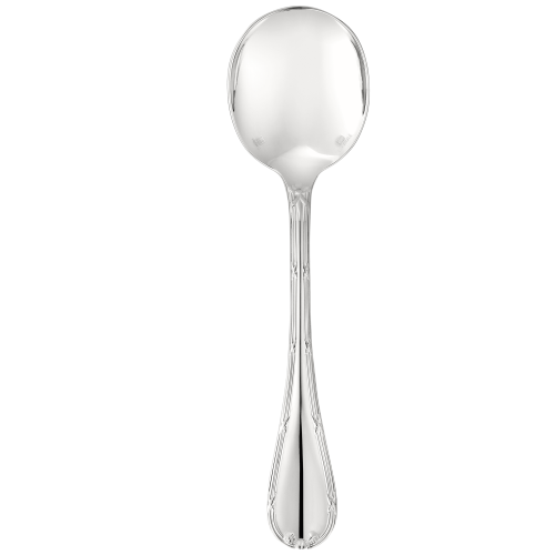 christofle Silver-Plated Cream Soup Spoon 