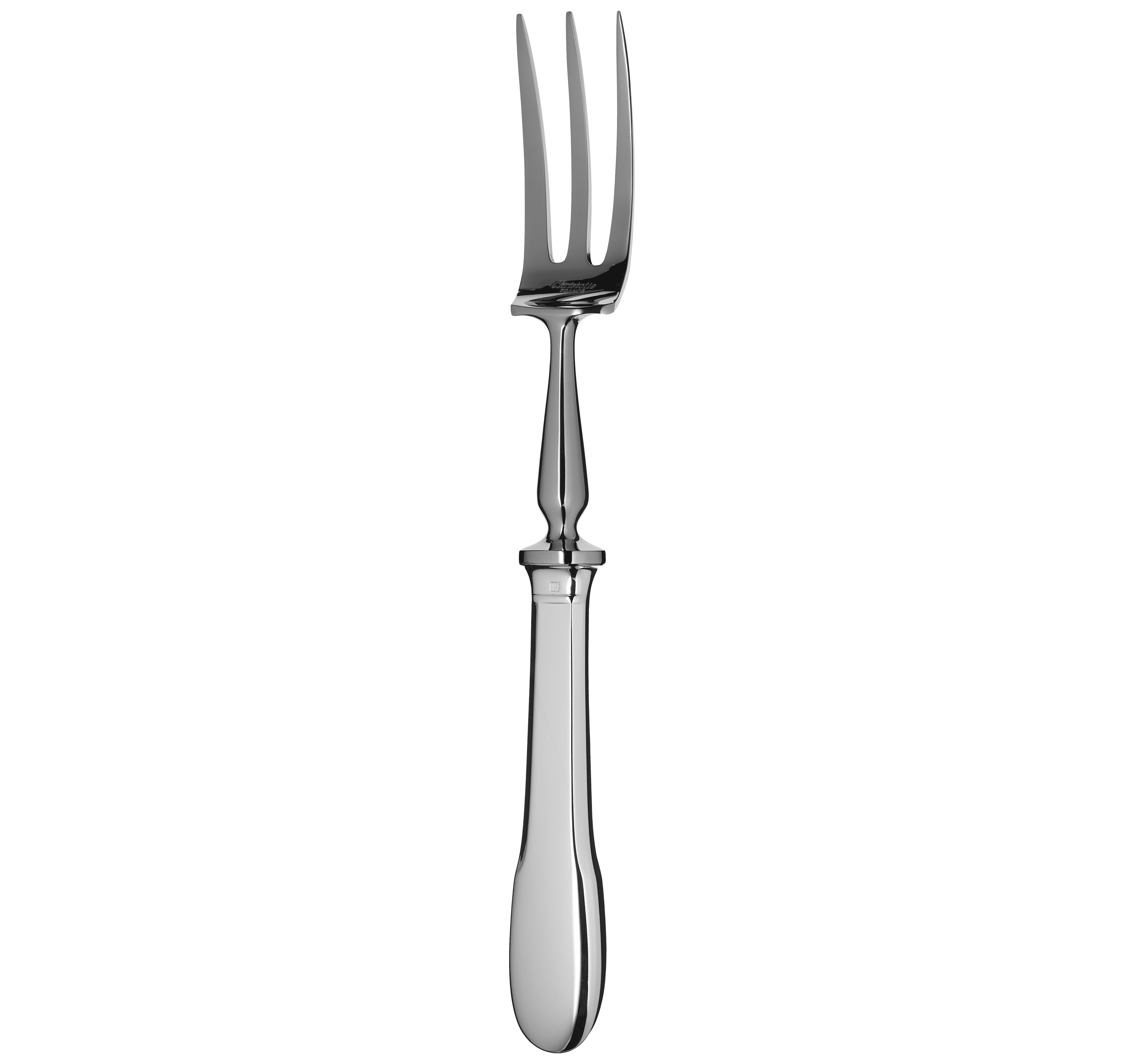 christofle Silver-Plated Carving Fork