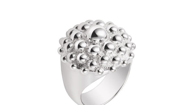 christofle Bague en argent massif