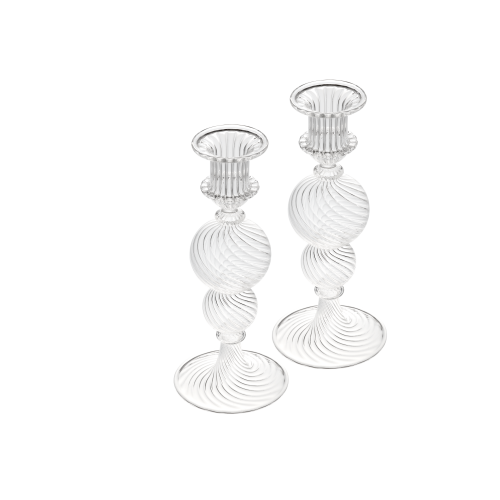 christofle Lot de 2 bougeoirs - Taille L  
