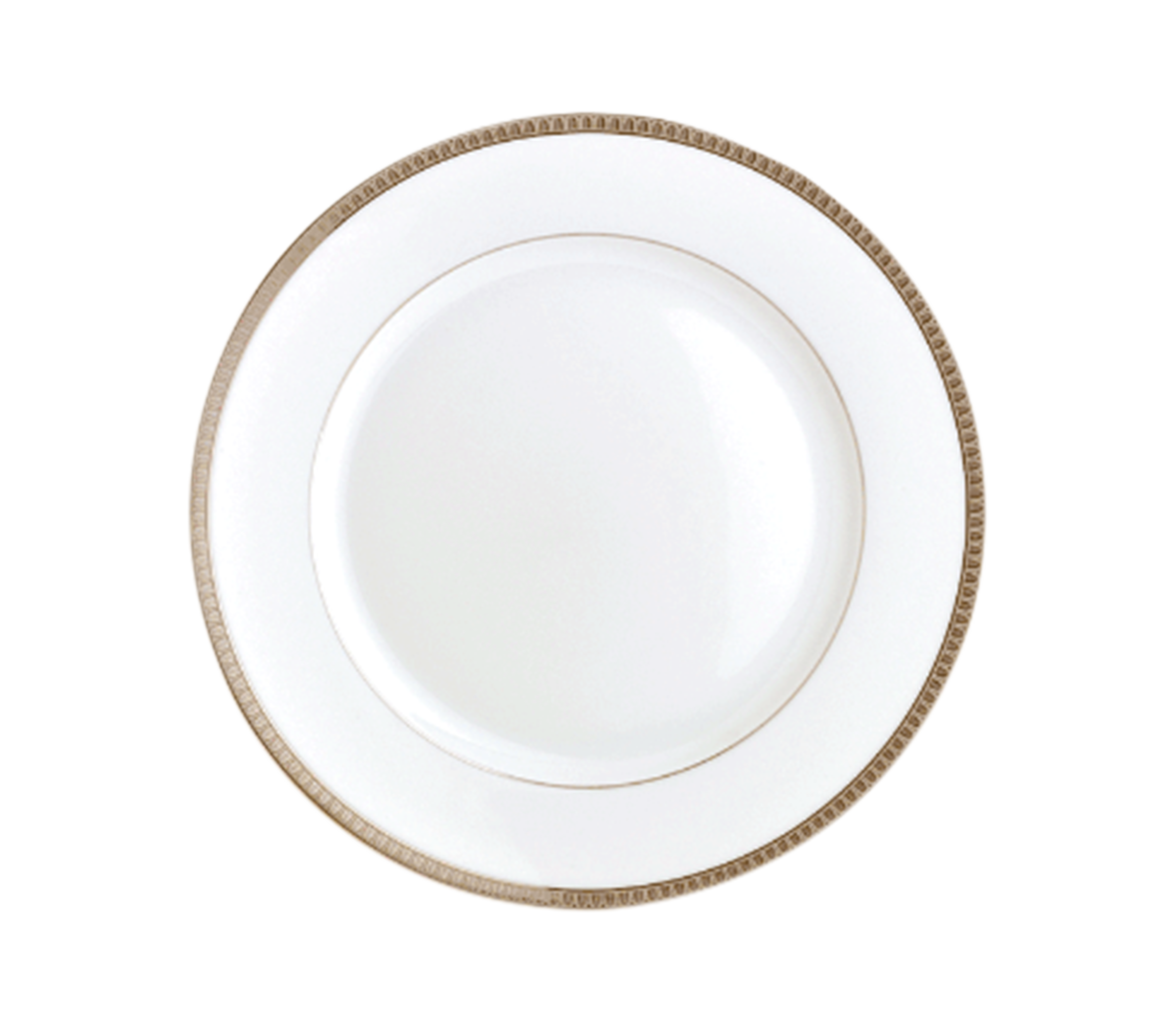 christofle Assiette à pain en porcelaine finition platine