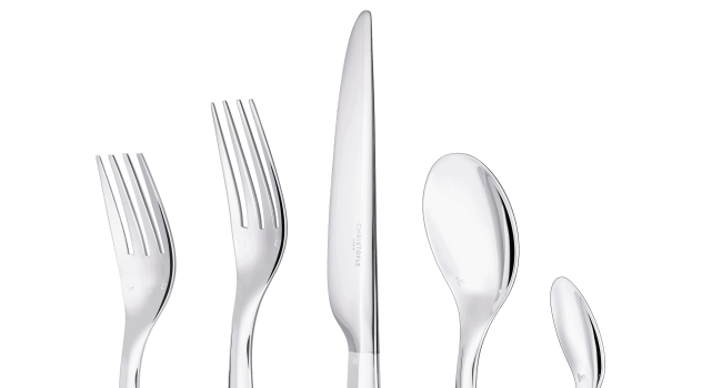 christofle Ensemble individuel (5 pièces) en métal argenté
