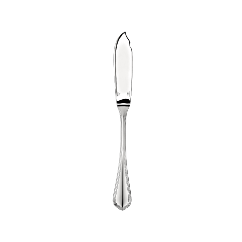 christofle Couteau à poisson en métal argenté