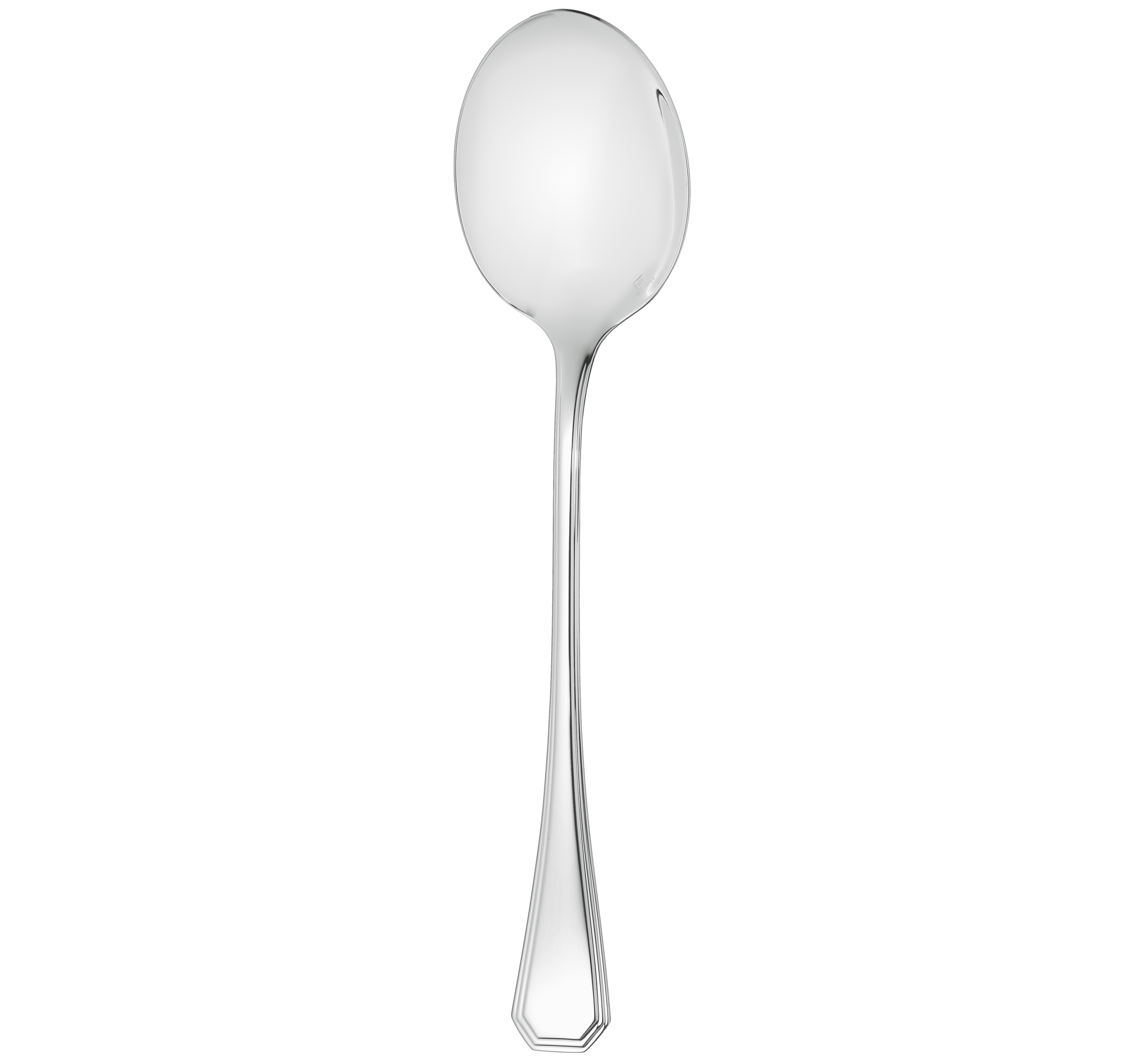 christofle Cuillère à servir la salade en métal argenté