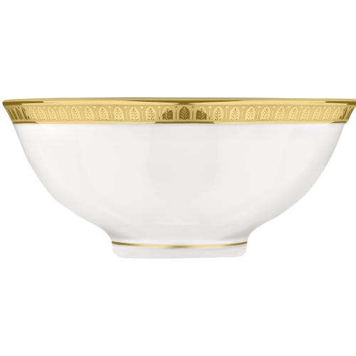 christofle Bol à soupe en porcelaine finition Or
