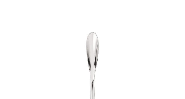 christofle stainless steel espresso spoon 2