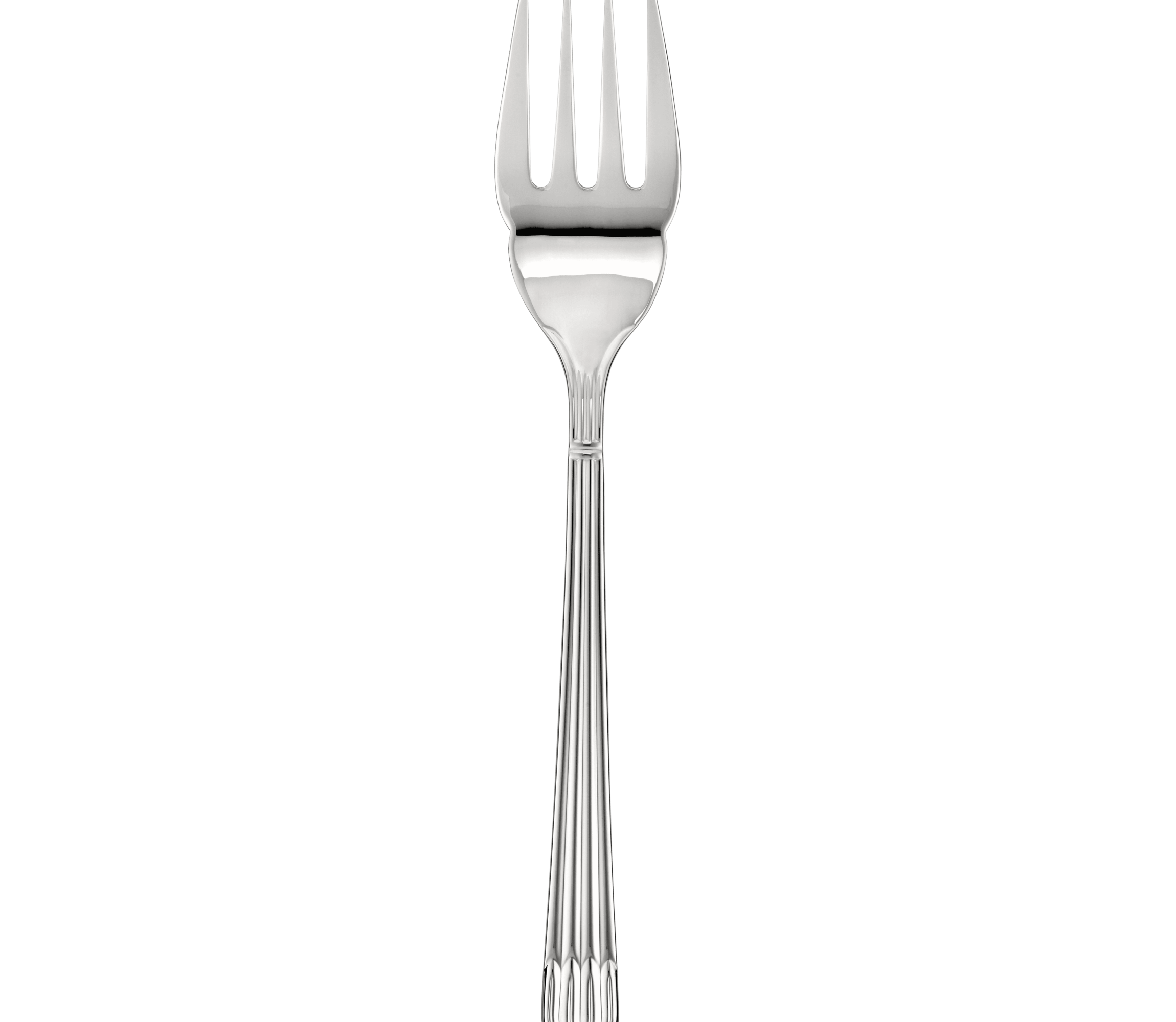 christofle Fourchette à servir en acier