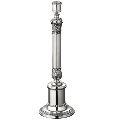 christofle Flambeau 1 lumière en métal argenté