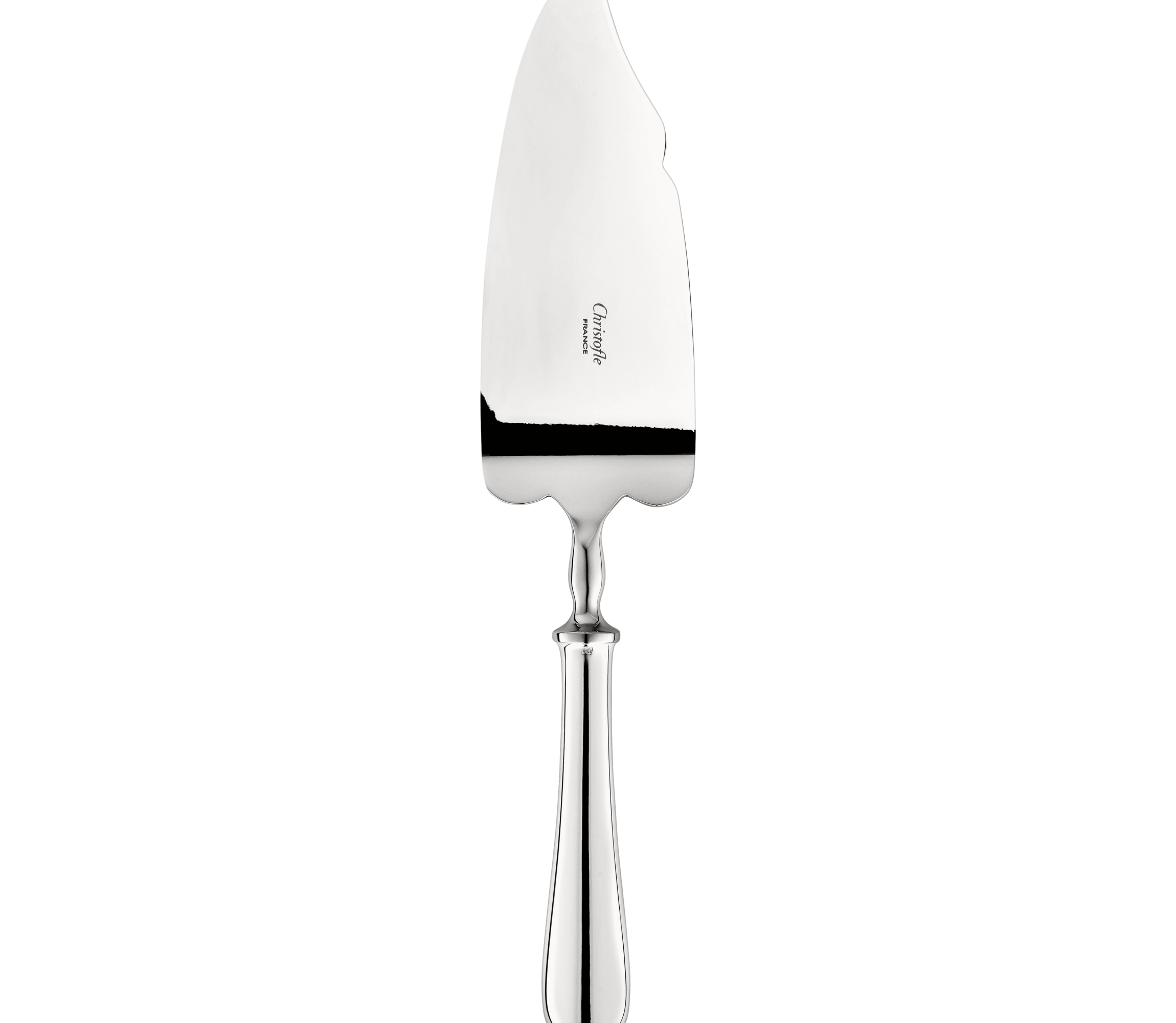 christofle Pelle coupante à gâteaux et glace en métal argenté