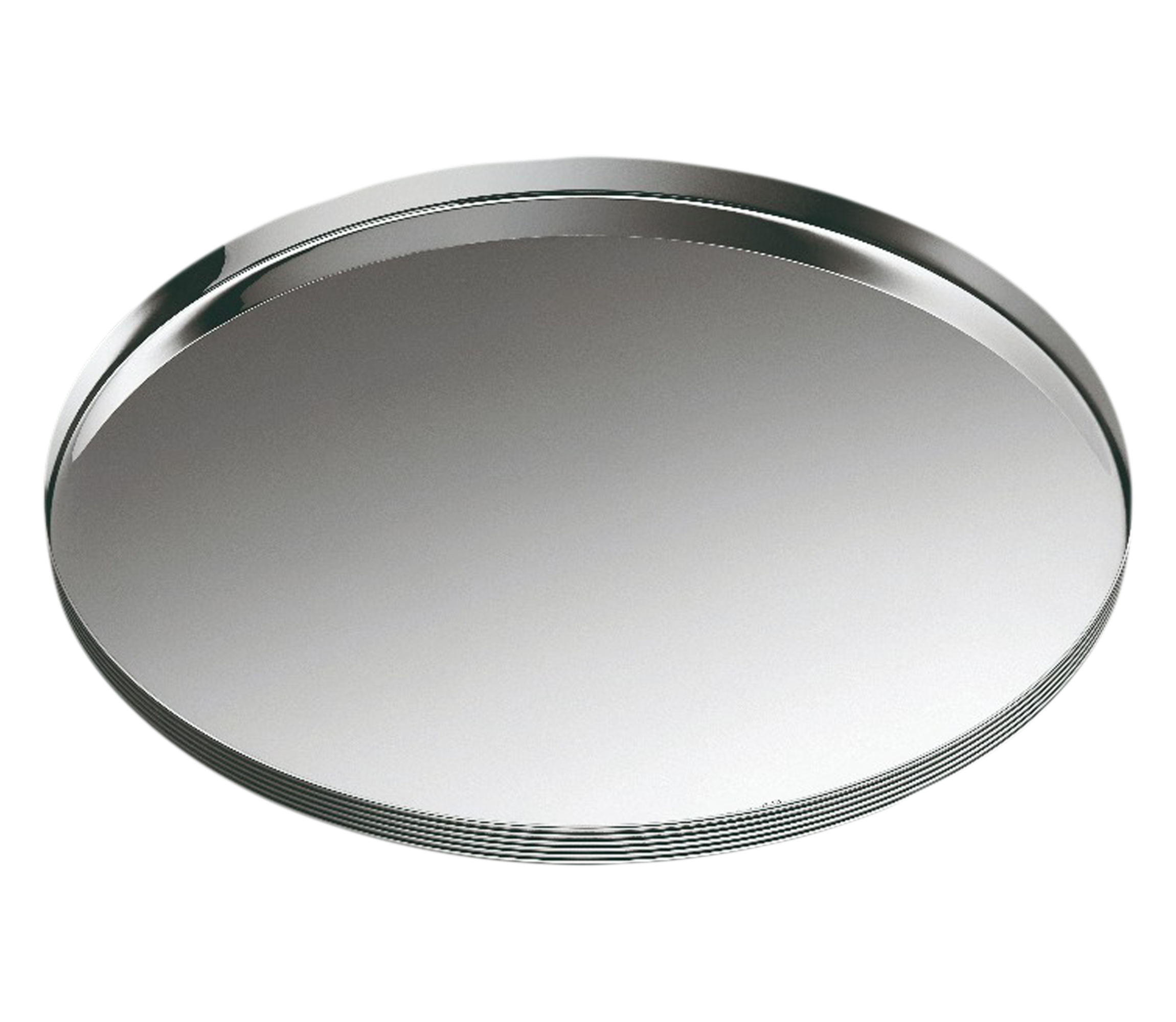 christofle Silver-Plated Round Tray