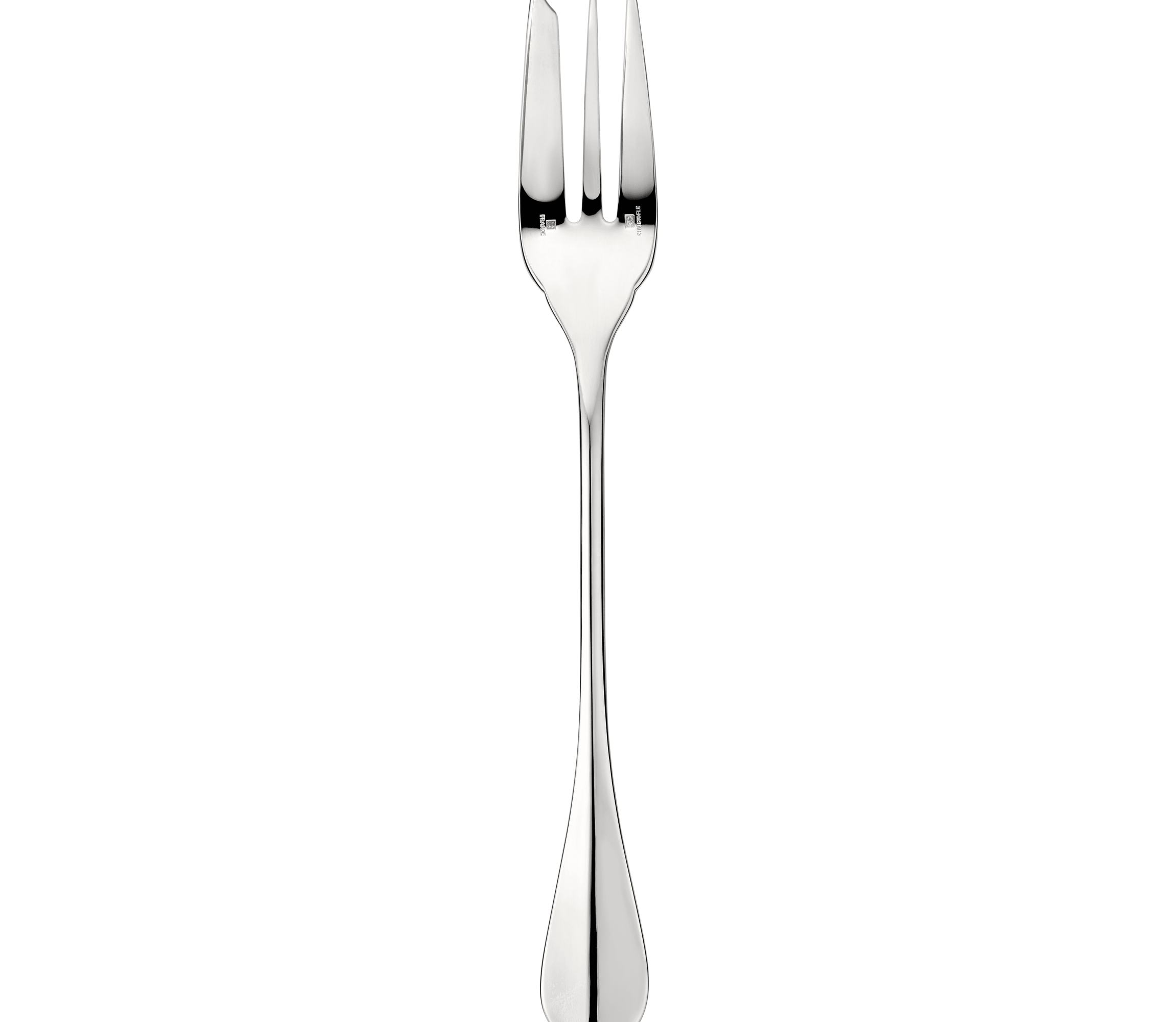 christofle Fourchette à servir en métal argenté