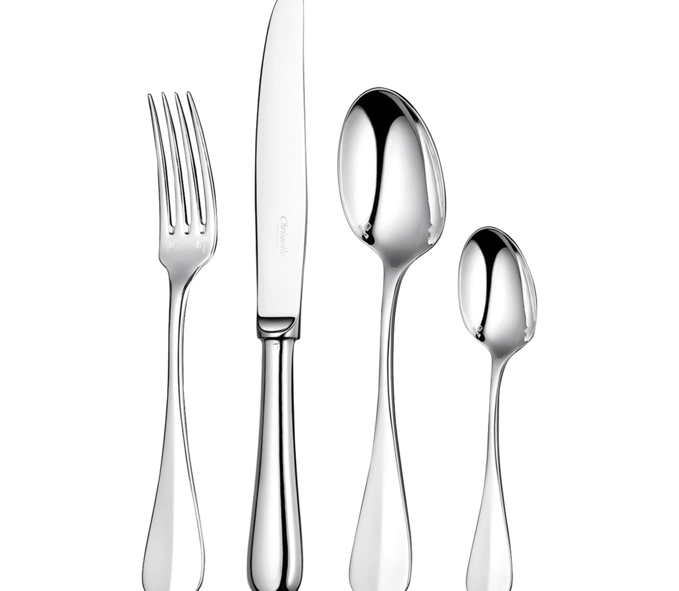 christofle 48-piece silver-plated flatware set for 12 people 2