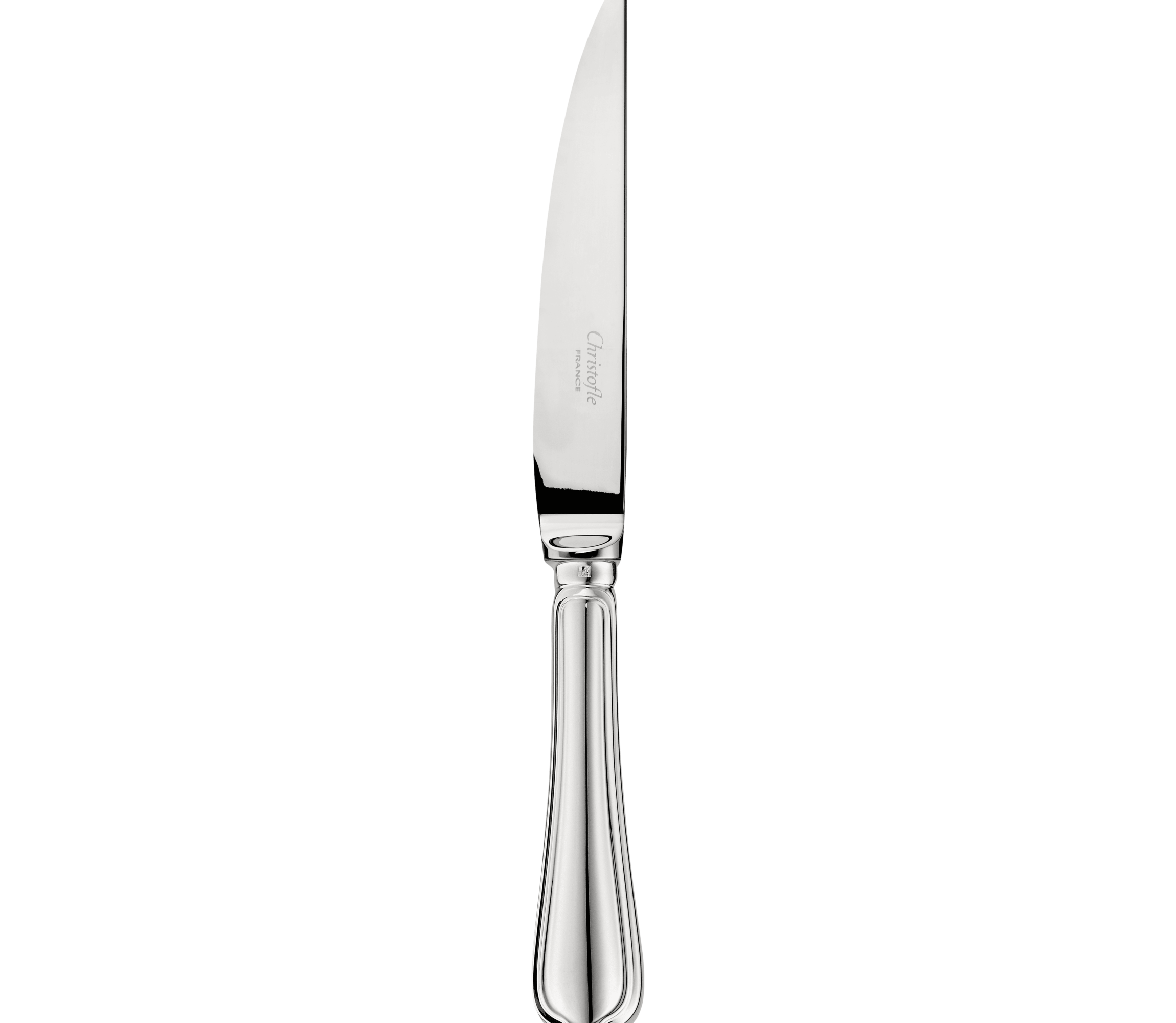 christofle Couteau à steak en métal argenté