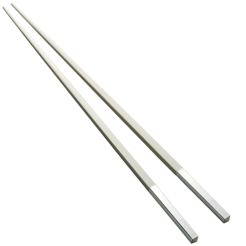 christofle Paires de baguettes japonaises blanches
