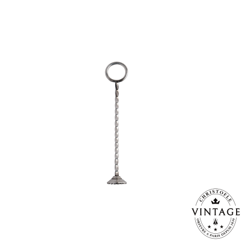 christofle Vintage Silvered Ice Pestle