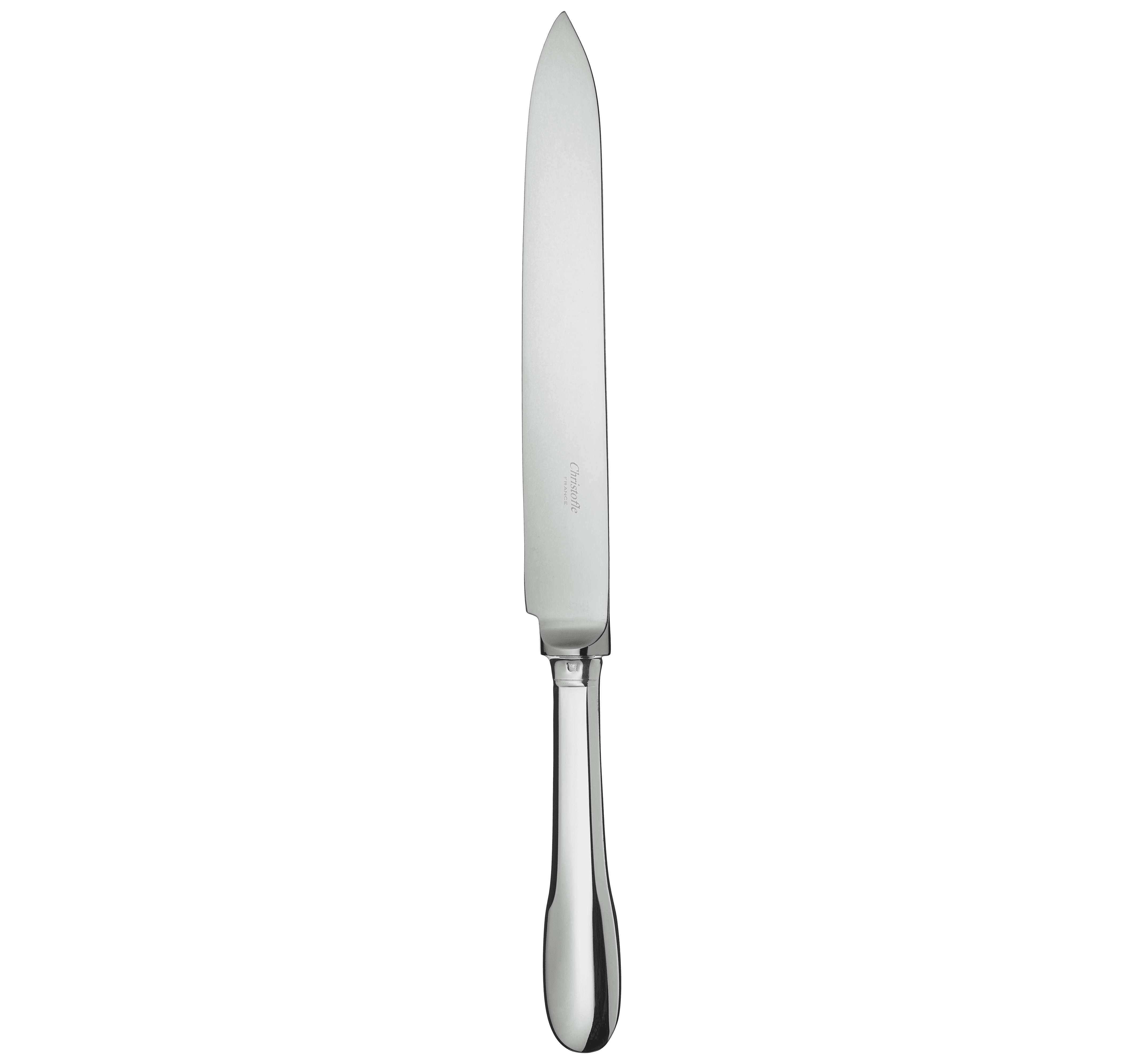 christofle Couteau à découper en métal argenté