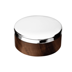christofle Small Wood Silver-Plated Box - 3 15/16 in. (8 cm)