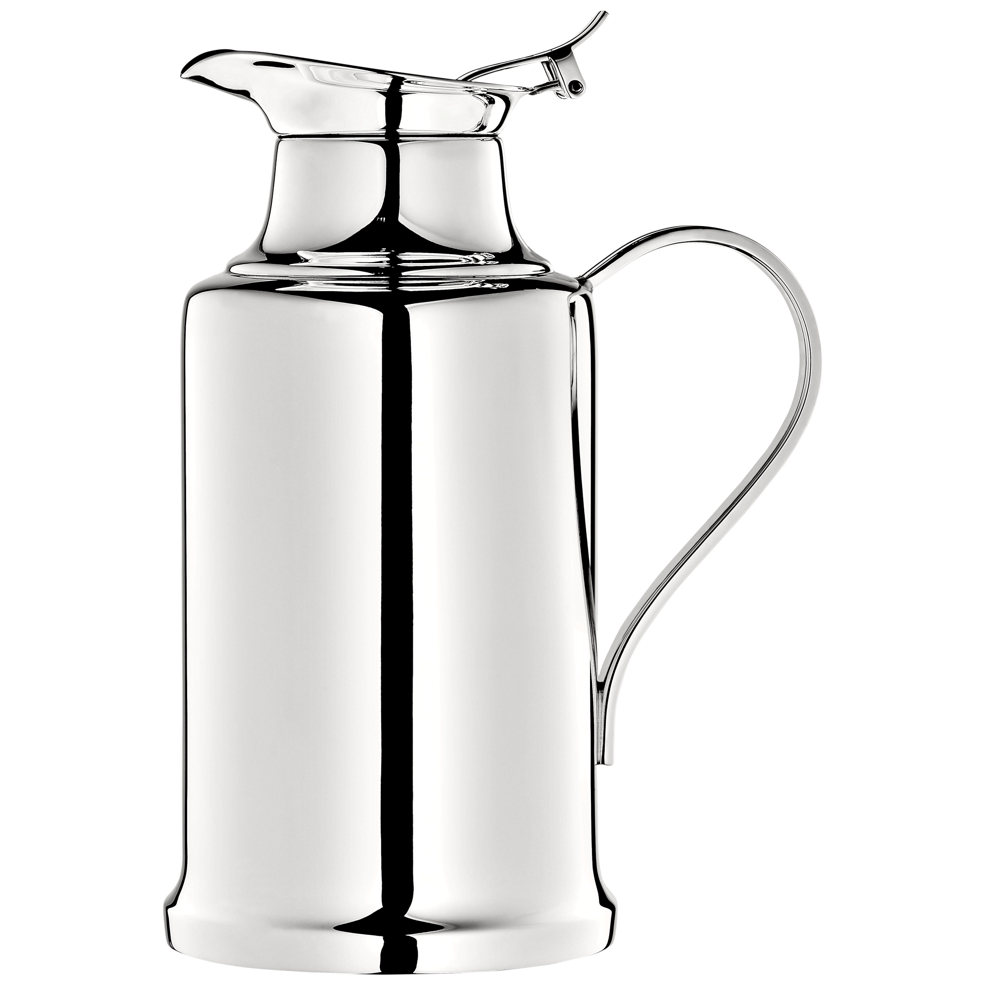 christofle Grand thermos en métal argenté