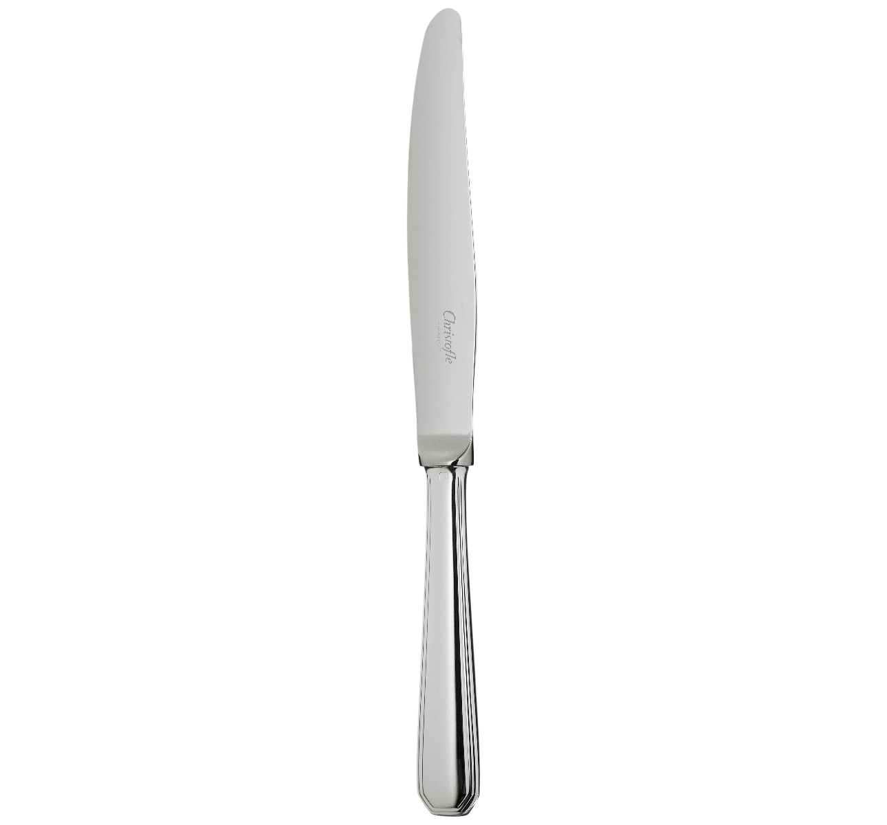 christofle Couteau de table en métal argenté
