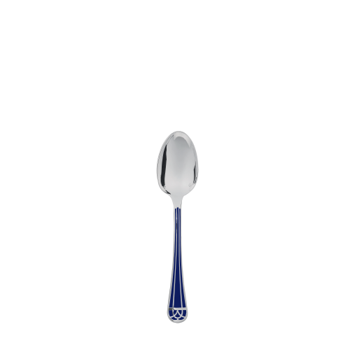 christofle Silver-Plated After dinner teaspoon - Marbled Blue