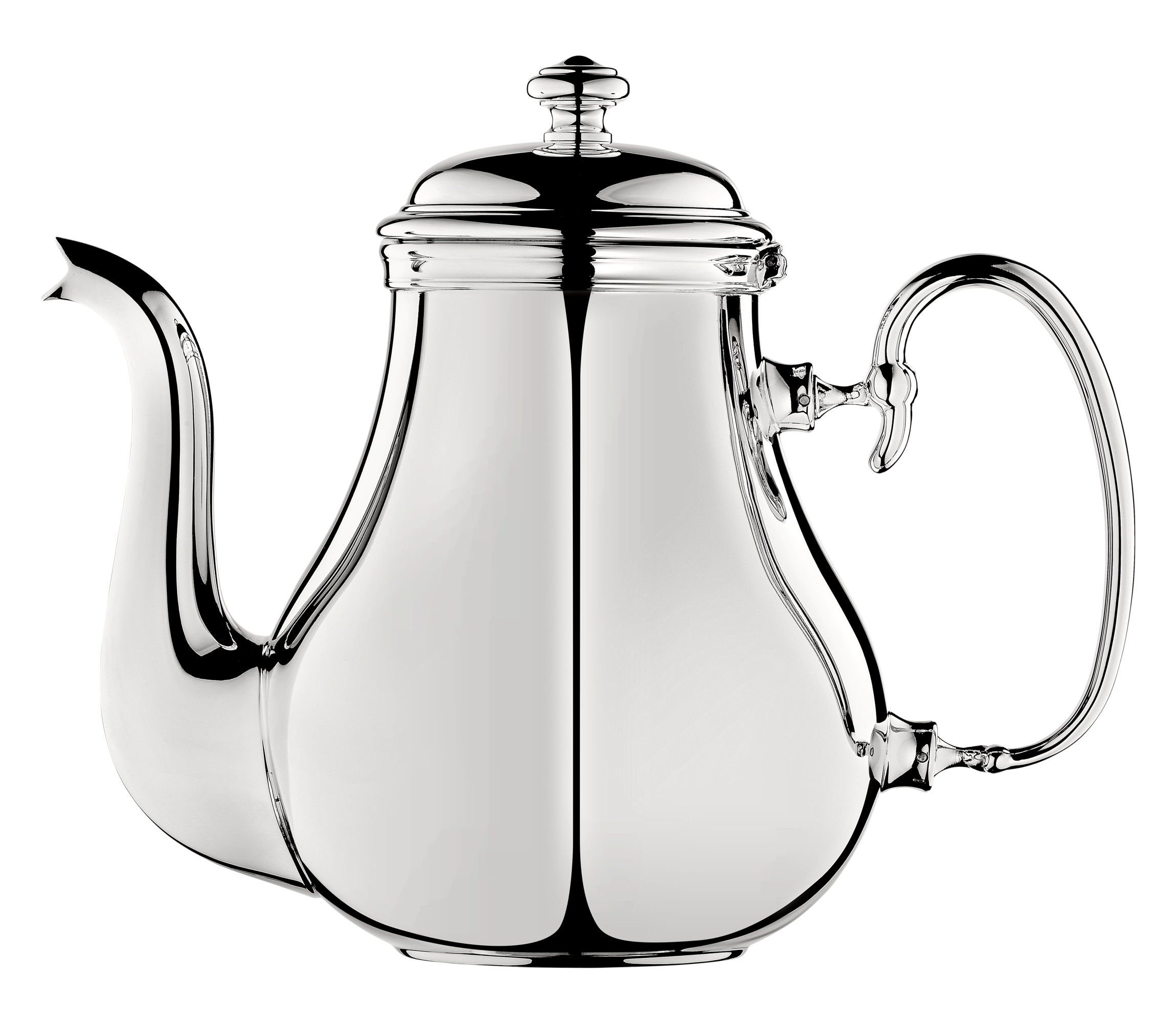 christofle Théière 8 tasses en métal argenté