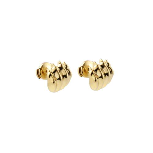 christofle Boucles d'Oreilles en Vermeil Or 24 carats