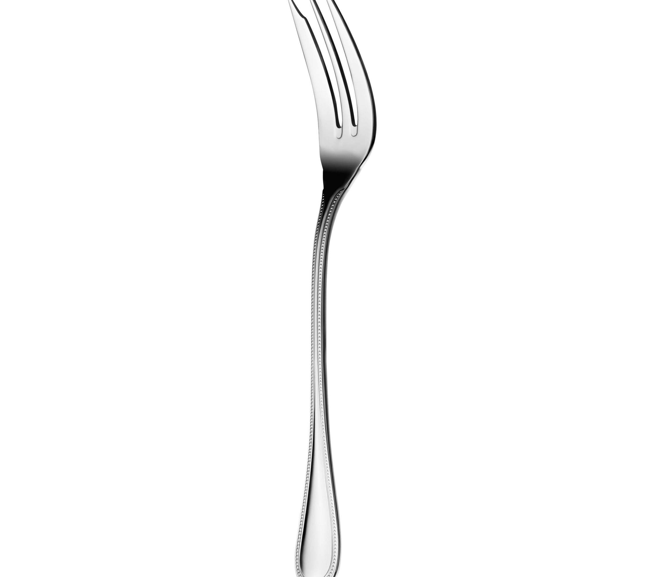 christofle Fourchette à servir en acier