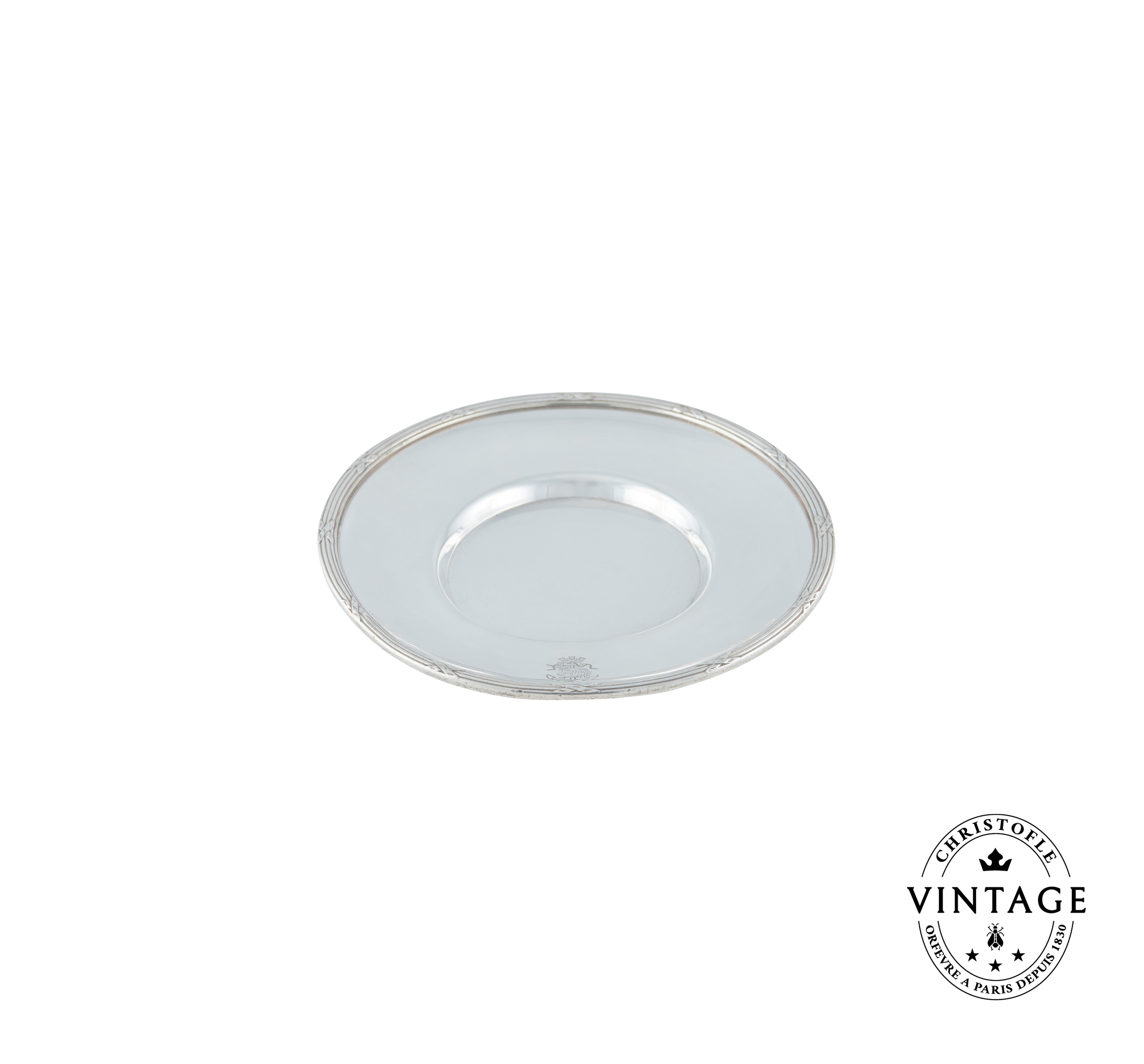Plate, Silverware - Vintage