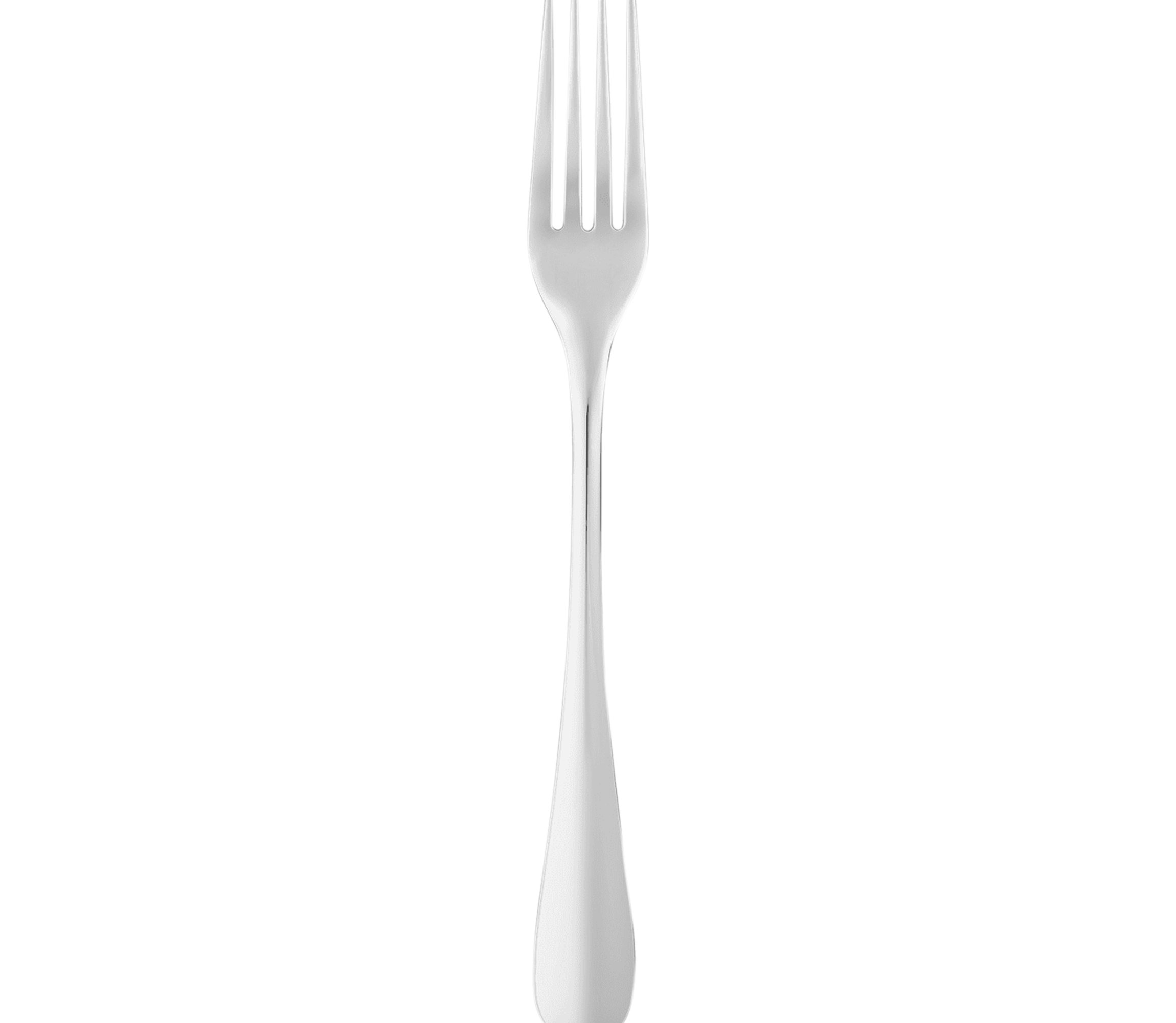 christofle Fourchette à servir en acier