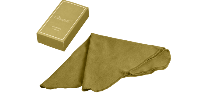 christofle Boîte chamoisine