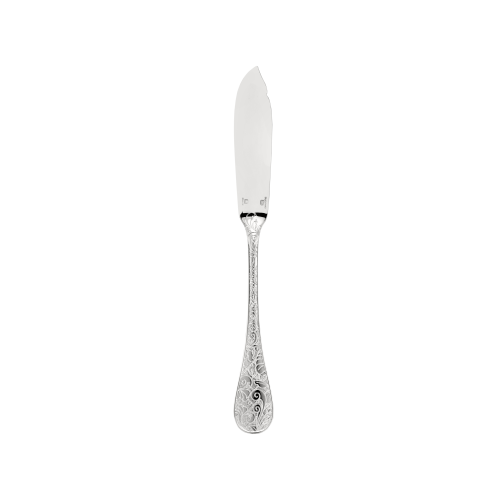 christofle Couteau à poisson en métal argenté