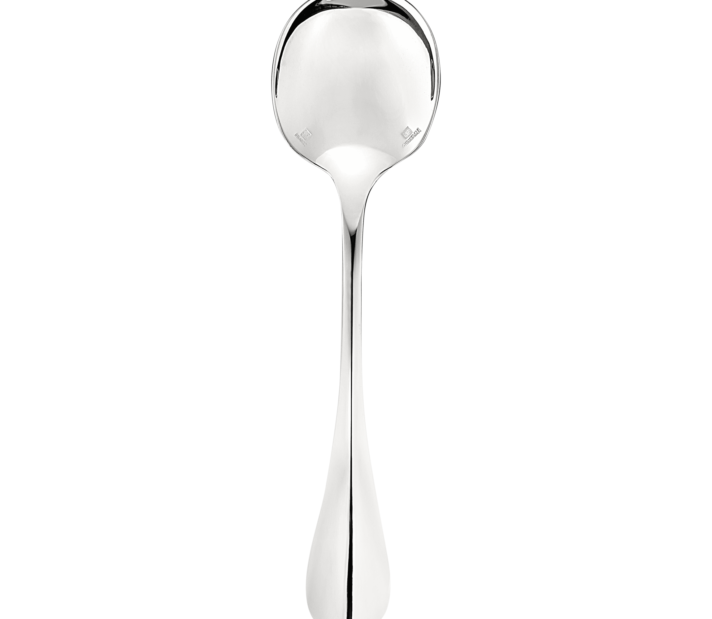 christofle Silver-Plated Cream Soup Spoon 