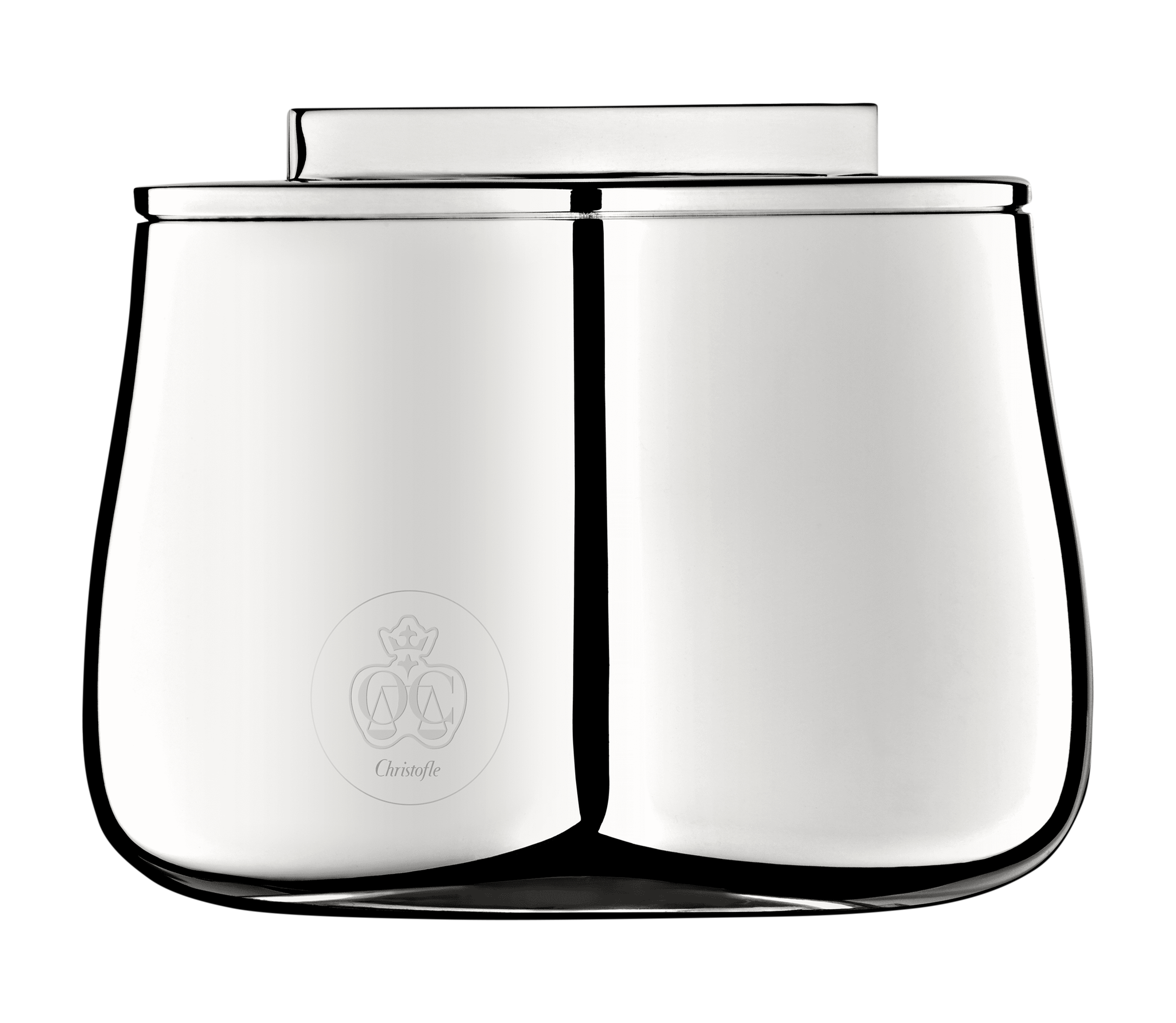 christofle Sucrier Silver Time Métal Argenté