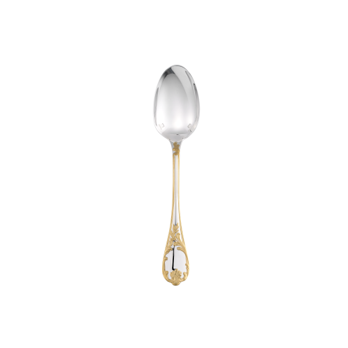 christofle Dessert spoon Silver Plated - Partial Gilding