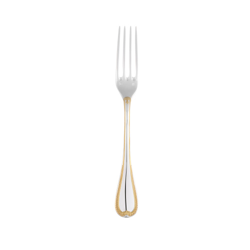 christofle Partially Gilded Silver-plated Dinner Fork