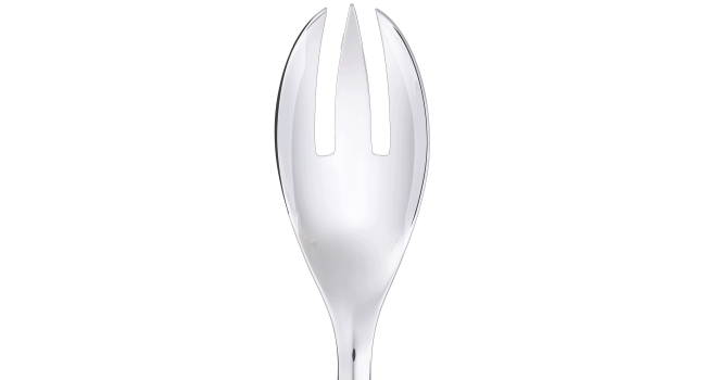 christofle fourchette à servir en métal argenté 0
