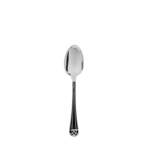Silver-Plated Dessert Spoon - Talisman Black