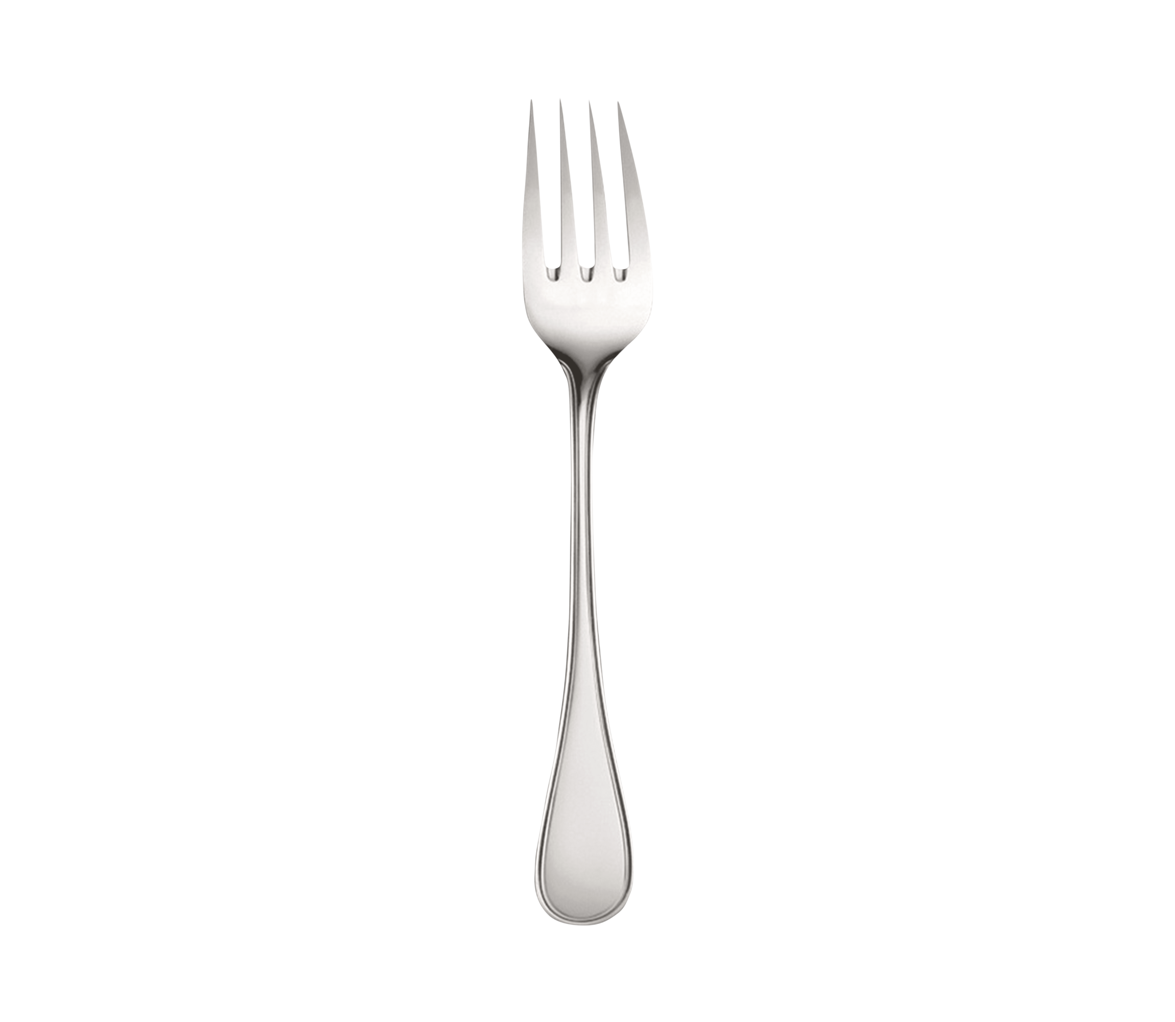 christofle Fourchette à salade en acier