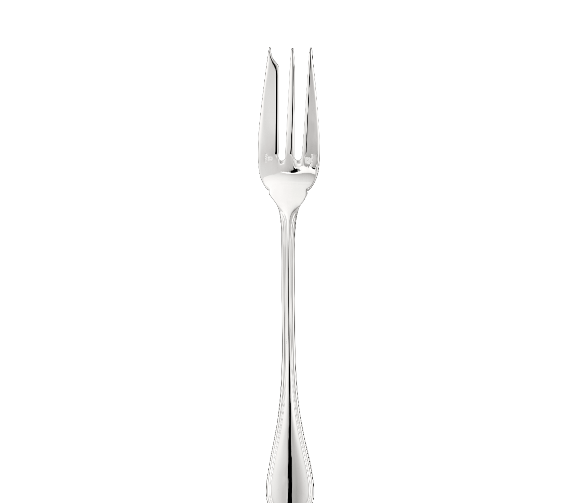 christofle Fourchette à servir en acier
