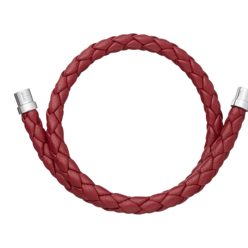 christofle Cuir Duo Complice Rouge