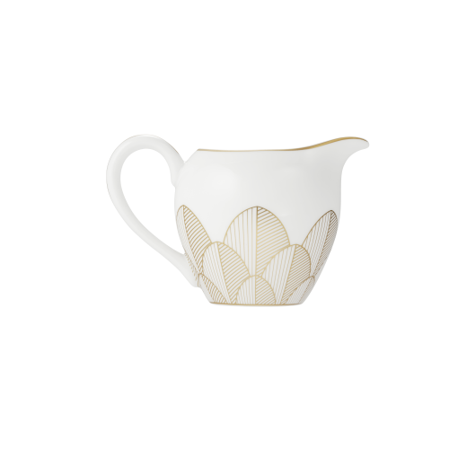 Porcelain cream pitcher 25cl Gold Finish Malmaison Impériale