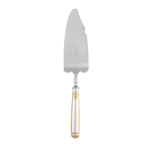 christofle partially gilded silver-plated cake server 0